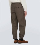 Visvim Carrol wool and linen wide-leg pants