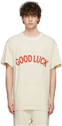 Mr. Saturday Off-White Goodluck T-Shirt