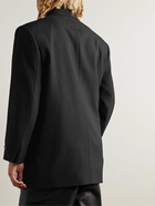 Fear of God - California Oversized Double-Breasted Wool Blazer - Black