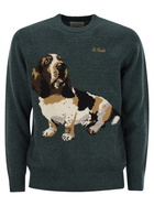 MC2 Saint Barth Dachshund Jumper In Wool Blend