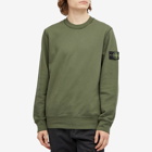 Stone Island Men's Garment Dyed Crew Sweatshirt in Musk