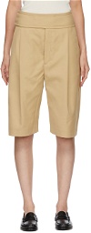 TOTEME Beige Lombardy Shorts