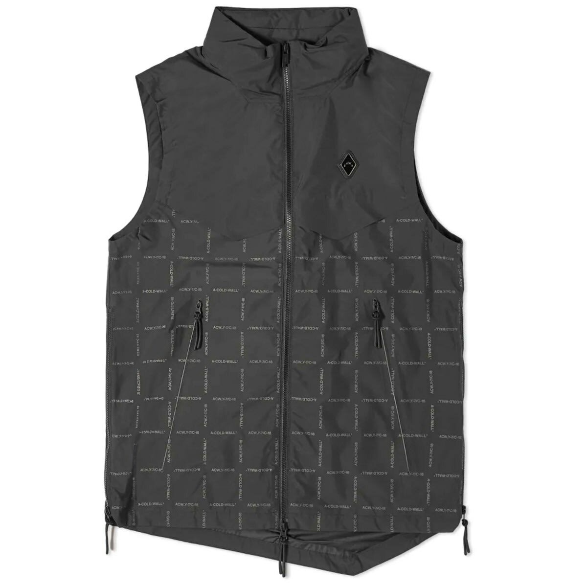 Photo: A-COLD-WALL* Men's Grisdale Storm Gilet in Black