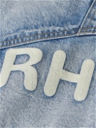 Rhude - Lamborghini Logo-Embroidered Denim Jacket - Blue