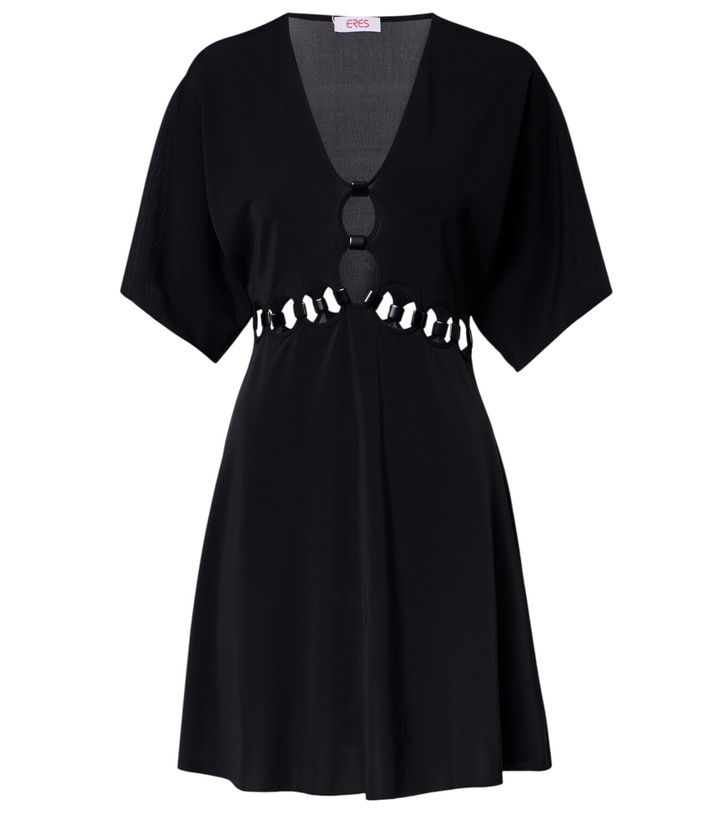 Photo: Eres Connection cutout jersey minidress