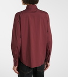 Brunello Cucinelli Monili cotton-blend shirt