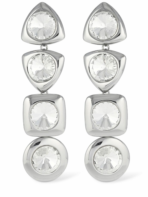 Photo: AREA - Crystal Drop Earrings