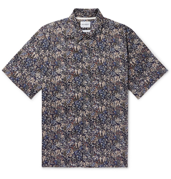 Photo: Norse Projects - Carsten Printed Cotton Shirt - Green