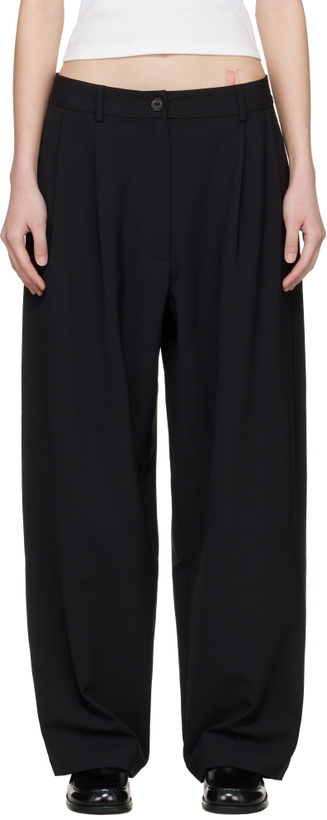 Photo: Cordera Black Tailored Masculine Trousers