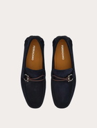 Ferragamo Mens Gancini ornament driver in Blue