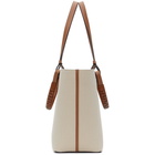 Loewe Beige Canvas Small Anagram Tote