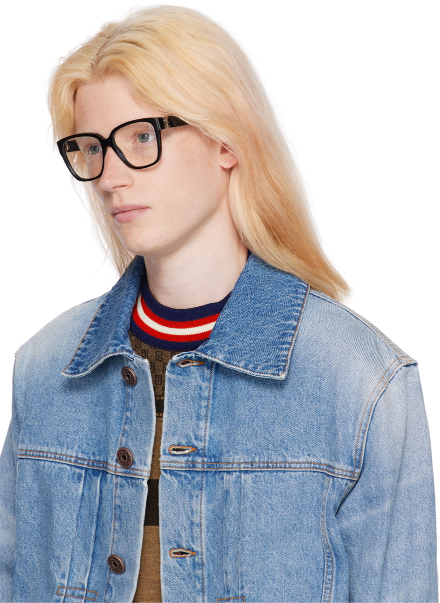 Cartier Black Square Glasses