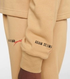 Adam Selman Sport Boxy cotton-blend sweatshirt