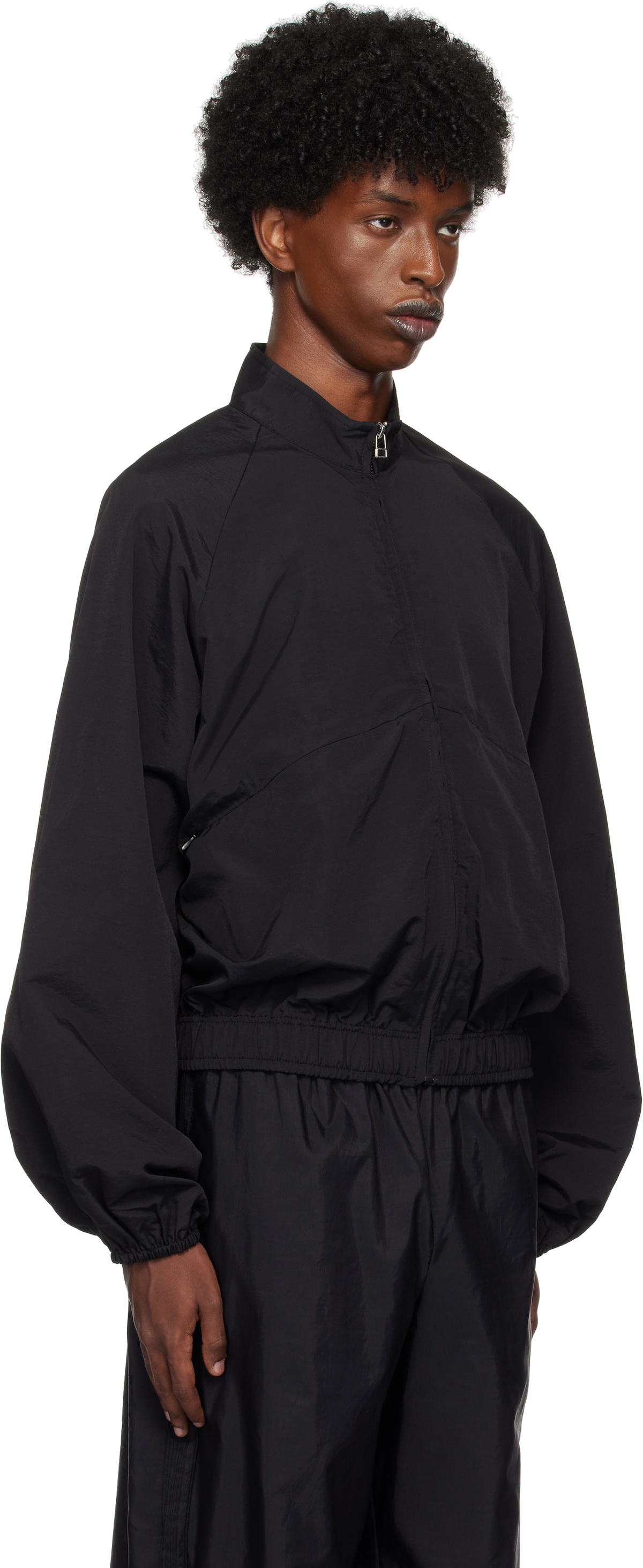 Galilee-By-Sea Black Evening Track Jacket