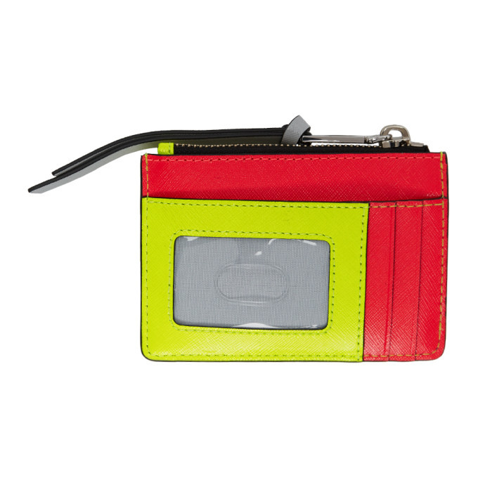 The Marc Jacobs The Snapshot Bright Yellow Multi in Saffiano