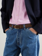 Anderson's - 3cm Suede Belt - Brown