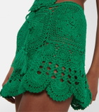 Anna Kosturova Crochet miniskirt