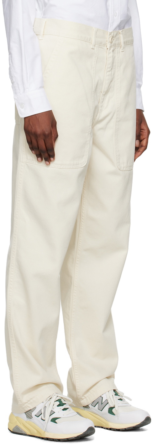 Palmes Beige Broom Trousers