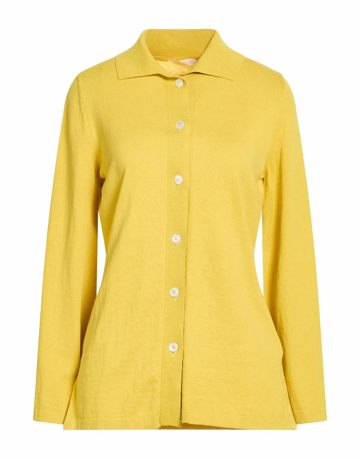 Fedeli Womens Cardigan in Yellow
