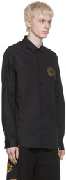 Versace Jeans Couture Black V-Emblem Shirt