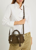 Stella Mccartney Stella Ryder Small Faux Suede top Handle bag - Moca - One Size
