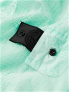 Stone Island Shadow Project - Logo-Appliquéd Cotton-Blend Ripstop Bomber Jacket - Green
