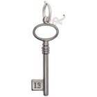 Raf Simons Silver Key Charm Keychain