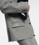 Prada Oversized leather jacket