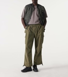 And Wander Oversized ripstop cargo pants