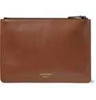 Common Projects - Leather Pouch - Men - Chocolate