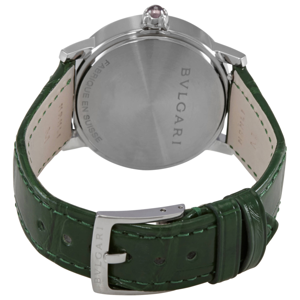 Bvlgari Automatic Diamond White Mother of Pearl Dial Ladies Watch 102746