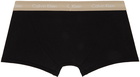 Calvin Klein Underwear Three-Pack Black Low-Rise Briefs