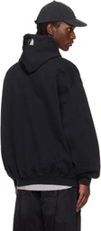 VETEMENTS Black Taped Logo Hoodie