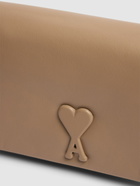 AMI PARIS Voulez Vous Leather Wallet Clutch