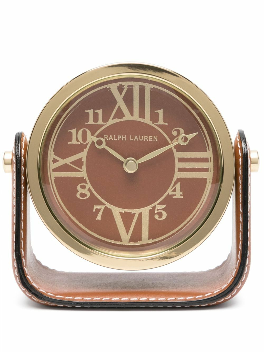 Ralph Lauren Home Brennan Leather Clock Ralph Lauren Home