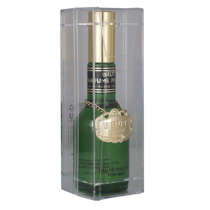 Photo: Brut Mens Original Plexi Gold EDT Spray 3.4 oz Fragrances 8717163537664