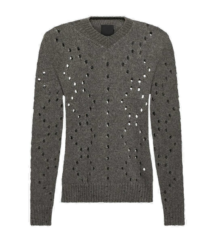 Photo: Givenchy Alpaca and wool sweater