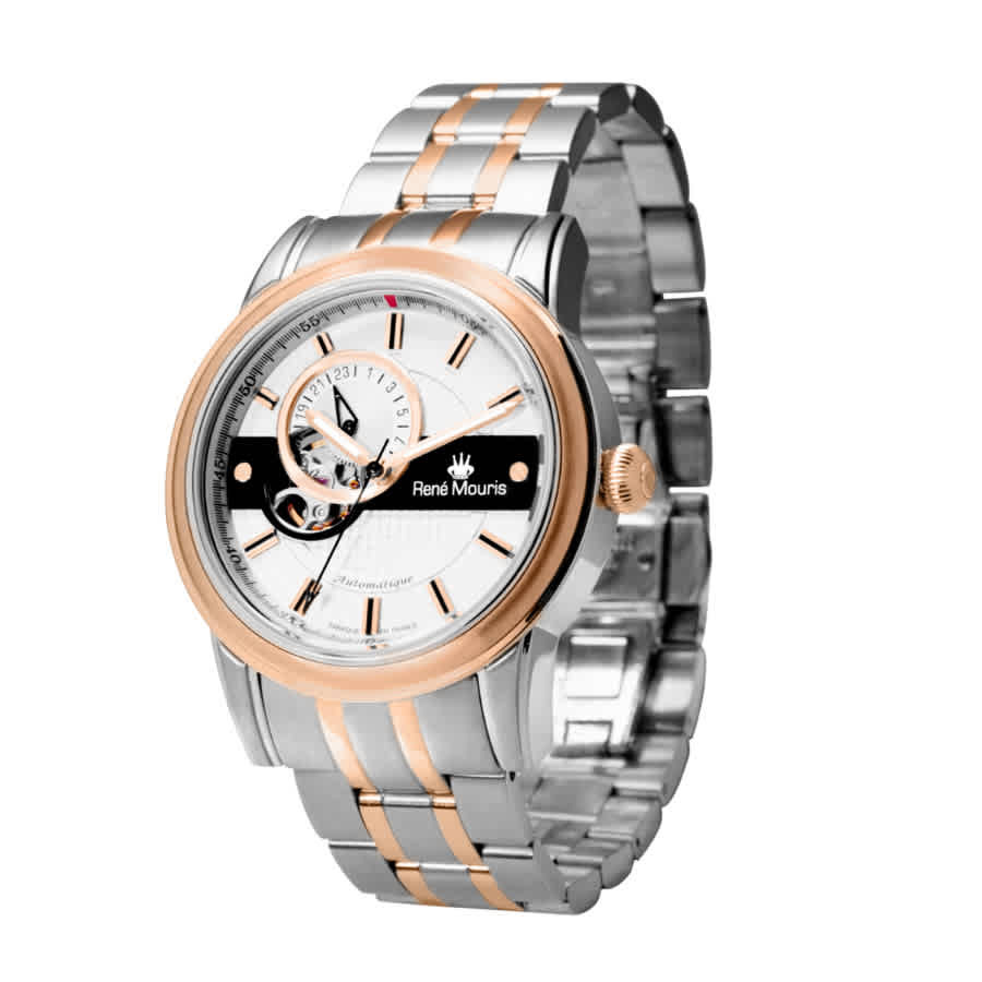 Rene Mouris Orion Automatic White Dial Mens Watch 70102RM3