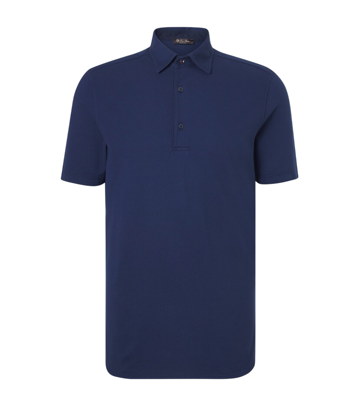 Loro Piana - Cotton-Piqué Polo Shirt - Blue Loro Piana