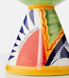 Dolce&Gabbana Casa Carretto Small ceramic candle holder