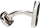 Salvatore Ferragamo Silver Logo Cufflinks