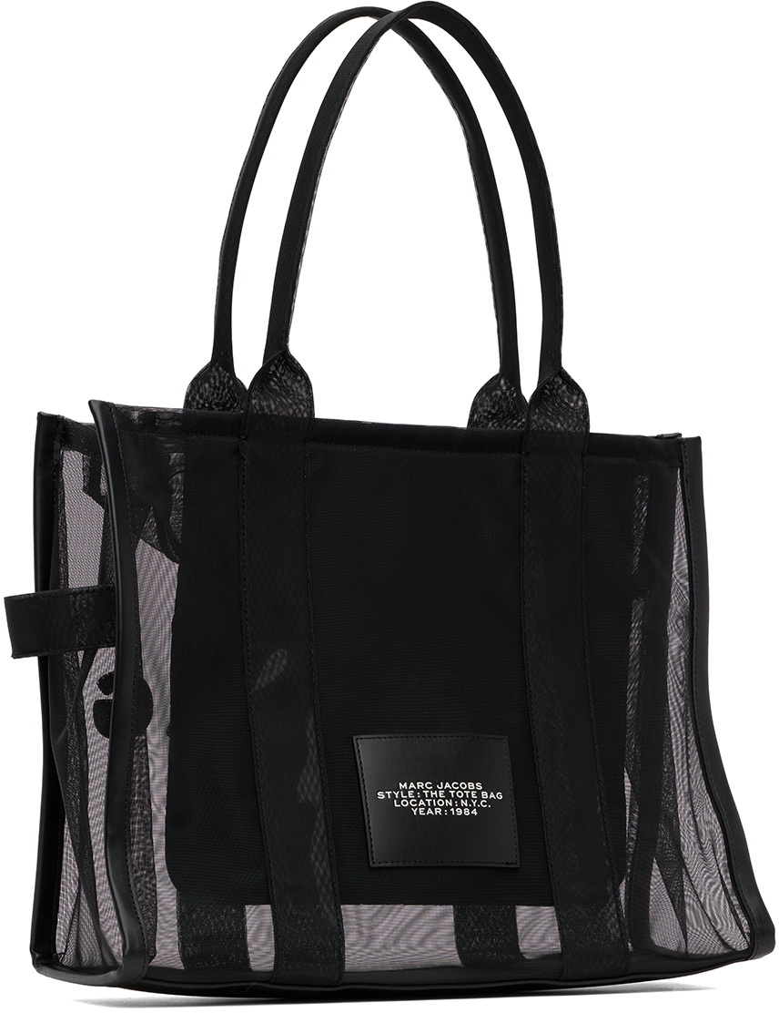 Marc Jacobs Black Large Mesh 'The Tote Bag' Tote