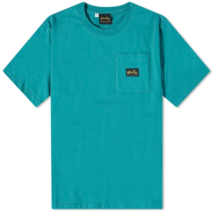 Photo: Stan Ray Men's Patch Pocket T-Shirt in Agave