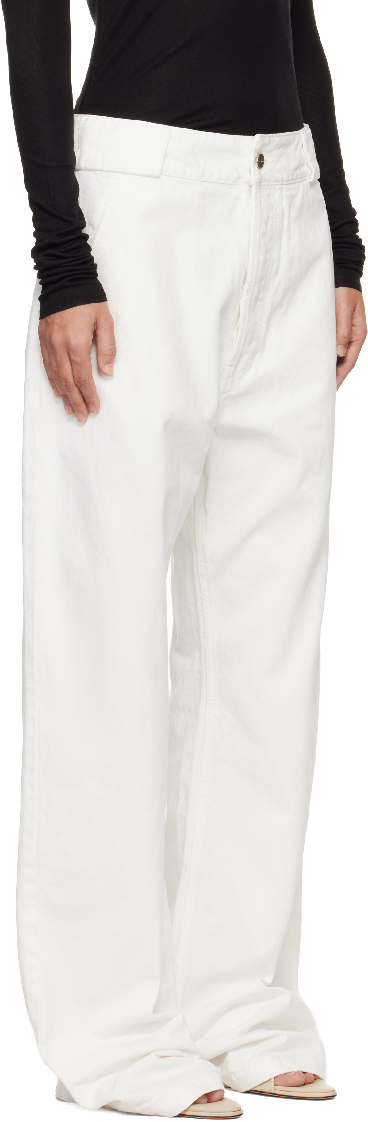 Fear of God White Utility Trousers