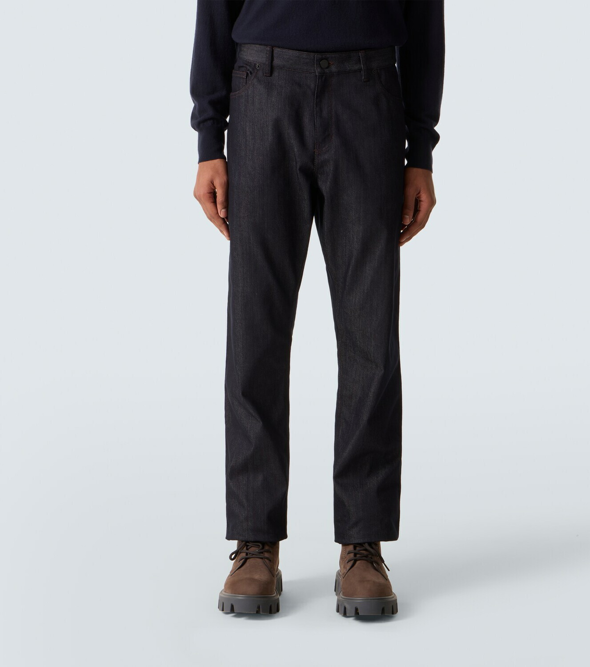Moncler Mid-rise straight jeans
