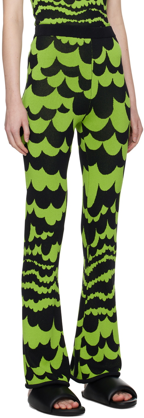 SIMONMILLER Green & Black Whitsett Trousers