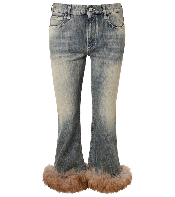 Photo: Balenciaga Low-rise capri jeans