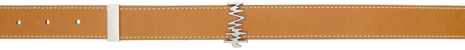 ADER error Brown Logo Belt