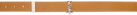 ADER error Brown Logo Belt