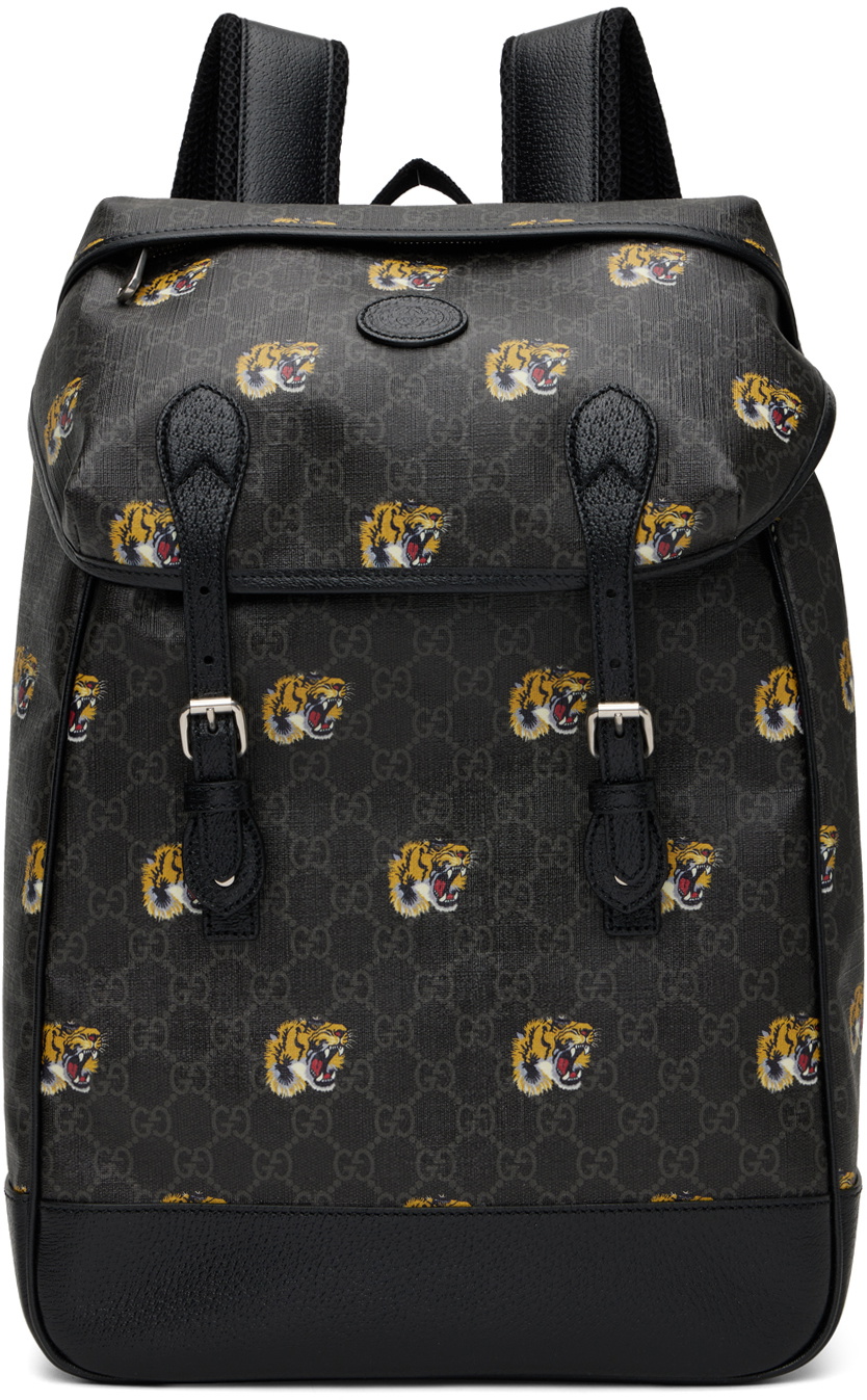 Gucci Disney Mickey Mouse Flap Shoulder Bag Printed Mini GG Coated